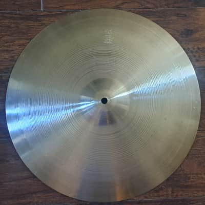 Zildjian 16" A. Zildjian Hollow Logo Thin Crash Cymbal 1978 - 1982 - Traditional image 1