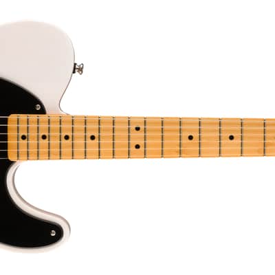 Mint Squier by Fender Classic Vibe 50s Telecaster with Maple Fretboard, White Blonde image 1