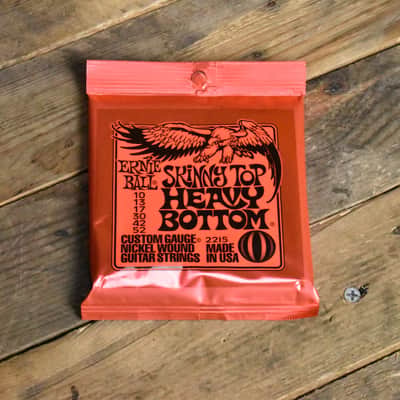 Ernie Ball P02215 Skinny Top Heavy Bottom Electric Guitar Strings 10-52 image 1