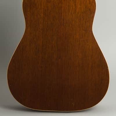 Gibson  J-55 Flat Top Acoustic Guitar (1940), ser. #758F-14, original black - red line hard shell case. image 4