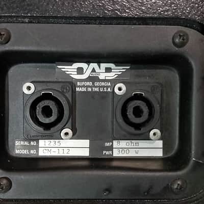 OAP CM112 stage monitor (serial 1235) | Reverb