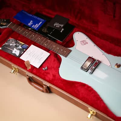 2018 Gibson USA Firebird 1 Limited Edition Frost Blue image 1