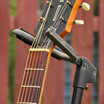 ~All Solid Mahogany~ 1971 Fender by Harmony F-1030 / H165 - Folk Player's Dream! w/ Pickup! USA! image 8