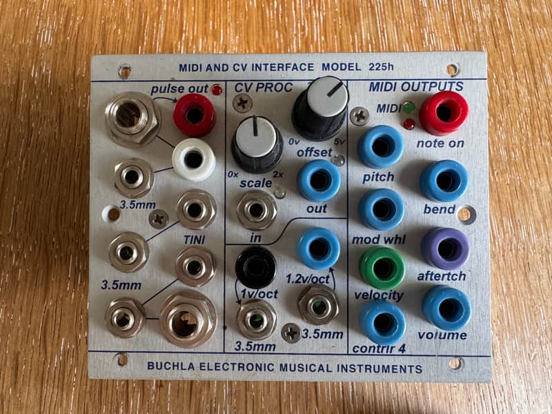 Buchla 225h MIDI-CV Interface 2010s - Silver image 1