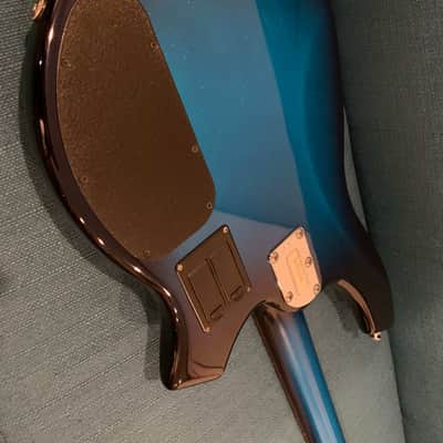 Music Man Bongo HH Left Handed / Lefty 2007 Blue Dawn (Limited Edition) image 5