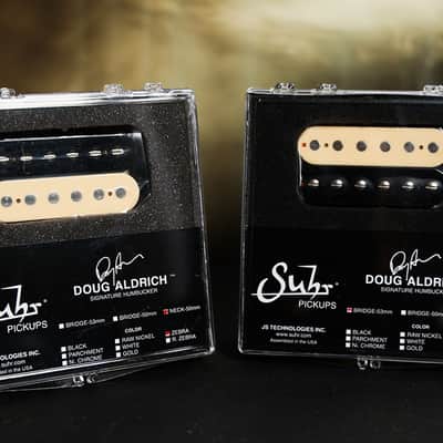 SUHR Aldrich SET Zebra - 53mm Bridge / 50mm Neck Humbucker Pickups