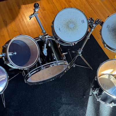 Rogers XP8 Big R 6pc Fullerton Kit 1979-81 14x22/16x16/10x14/8x13/7x12/7x10 Natural Maple Orig Owner image 3