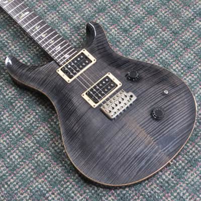 1989 PRS Custom 24 Gray Black 10 Top! Paul Reed Smith! w/OHSC image 1