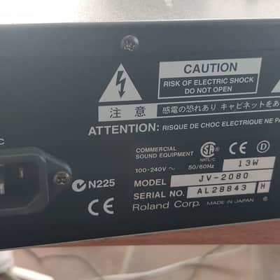 Roland JV-2080 64-Voice Synthesizer Module 1997 - 2000 - Black - 2 UNITS !!! image 8