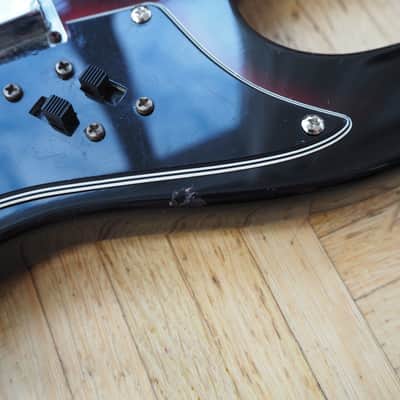 Sakai Mokko (~Teisco/Kawai) EG-2T ~1968 made in Japan - Mosrite style model image 6