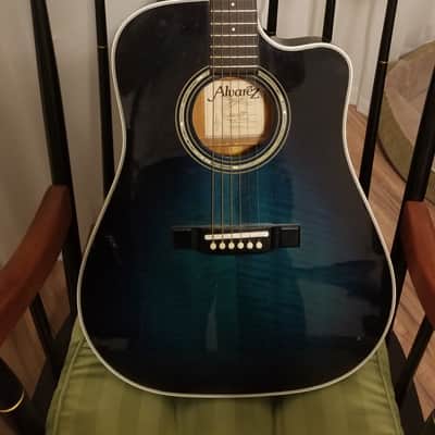 Alvarez 5081N B 90's Flame Maple Teal image 1