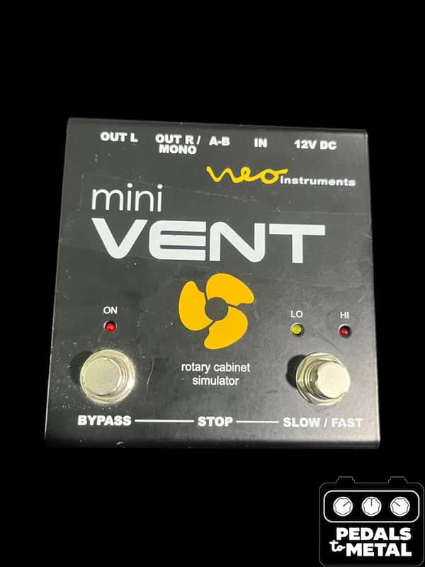 Neo Instruments Mini Vent II Rotary Speaker Cab Simulator Pedal