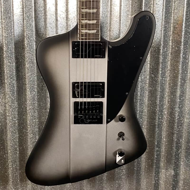 ESP LTD Phoenix-1000 Evertune Silver Burst Satin Guitar PHOENIX1000ETSSBS #1446 Used image 1