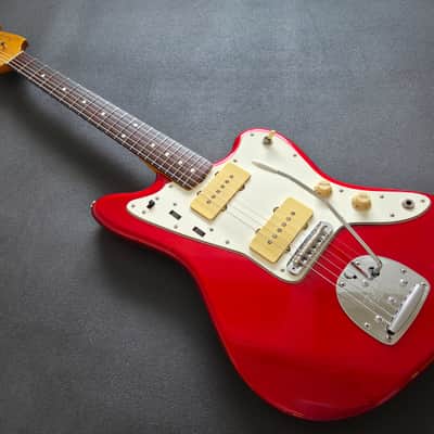 Fender Jazzmaster JM-66 '90s MIJ Candy Apple Red image 13