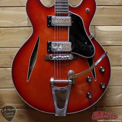 Vintage Granada Arch Top Electric Guitar Model 5202T - Used image 3