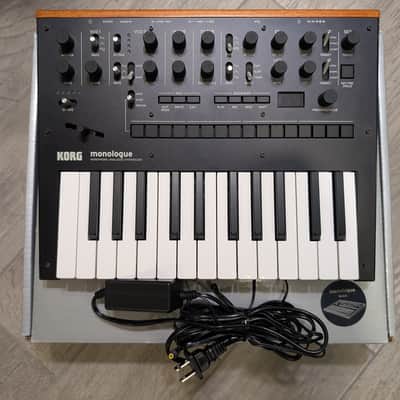 Korg Monologue Monophonic Analog Synthesizer 2016 - Present Black