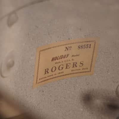 Immagine Rogers 13/16/16/22/5x14" PowerTone Drum Set - 1960s Champagne Sparkle - 19