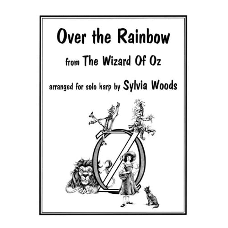 Over the Rainbow from the Wizard Of Oz: Arranged for Solo Harp Sylvia Woods image 1