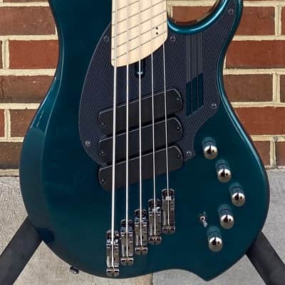 *IN STOCK* Dingwall NG3 5-String, Gloss Black Forest Green, Dingwall Gig Bag image 2