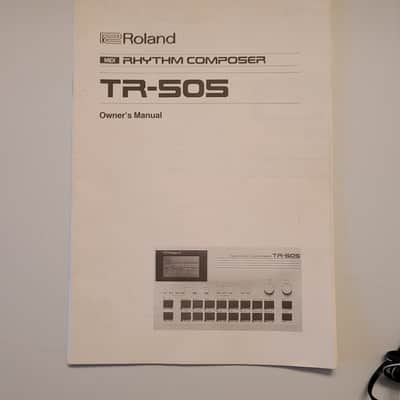 Cleaned Roland TR-505 with Manuals and power adapter image 8