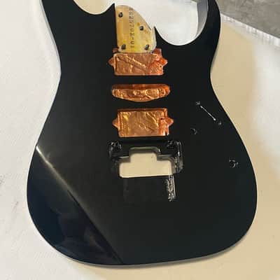 2008 Japan Ibanez RG2570z Prestige Refinished Black Guitar Body Edge Zero ZPS3 Ready image 4