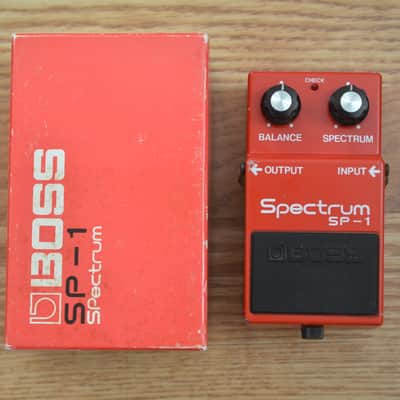 Boss SP-1 Spectrum Vintage w/ box 1981 Red image 1