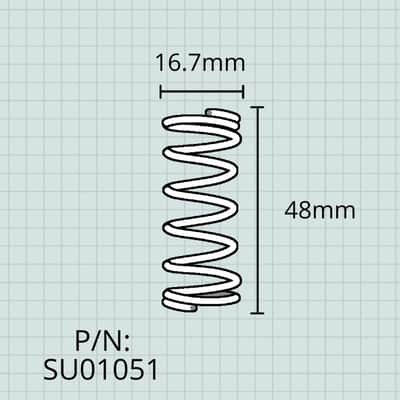 King Marching Tuba, 1151, 3 Valve Repair Kit image 3