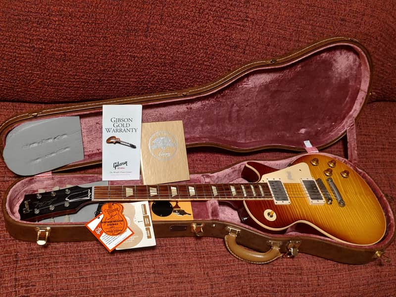 Gibson Custom Shop 60th Anniversary '59 Les Paul Standard Reissue with Indian Rosewood Fretboard 2019 - Antiquity Burst VOS image 1