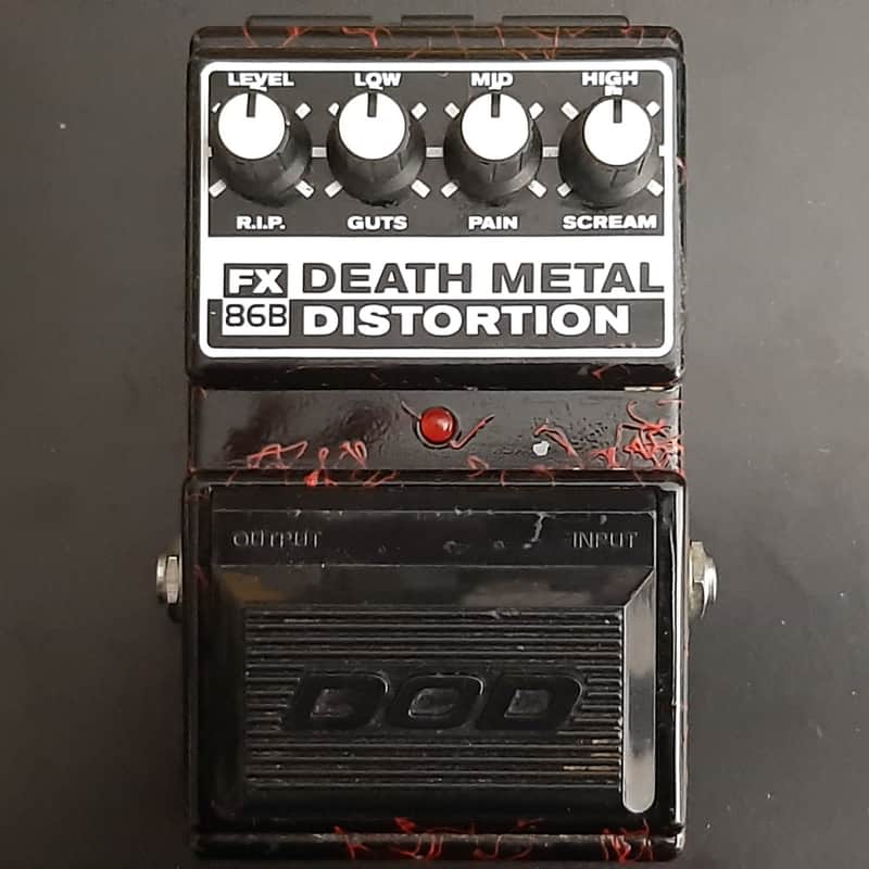 DOD Death Metal Distortion FX86B | Reverb UK