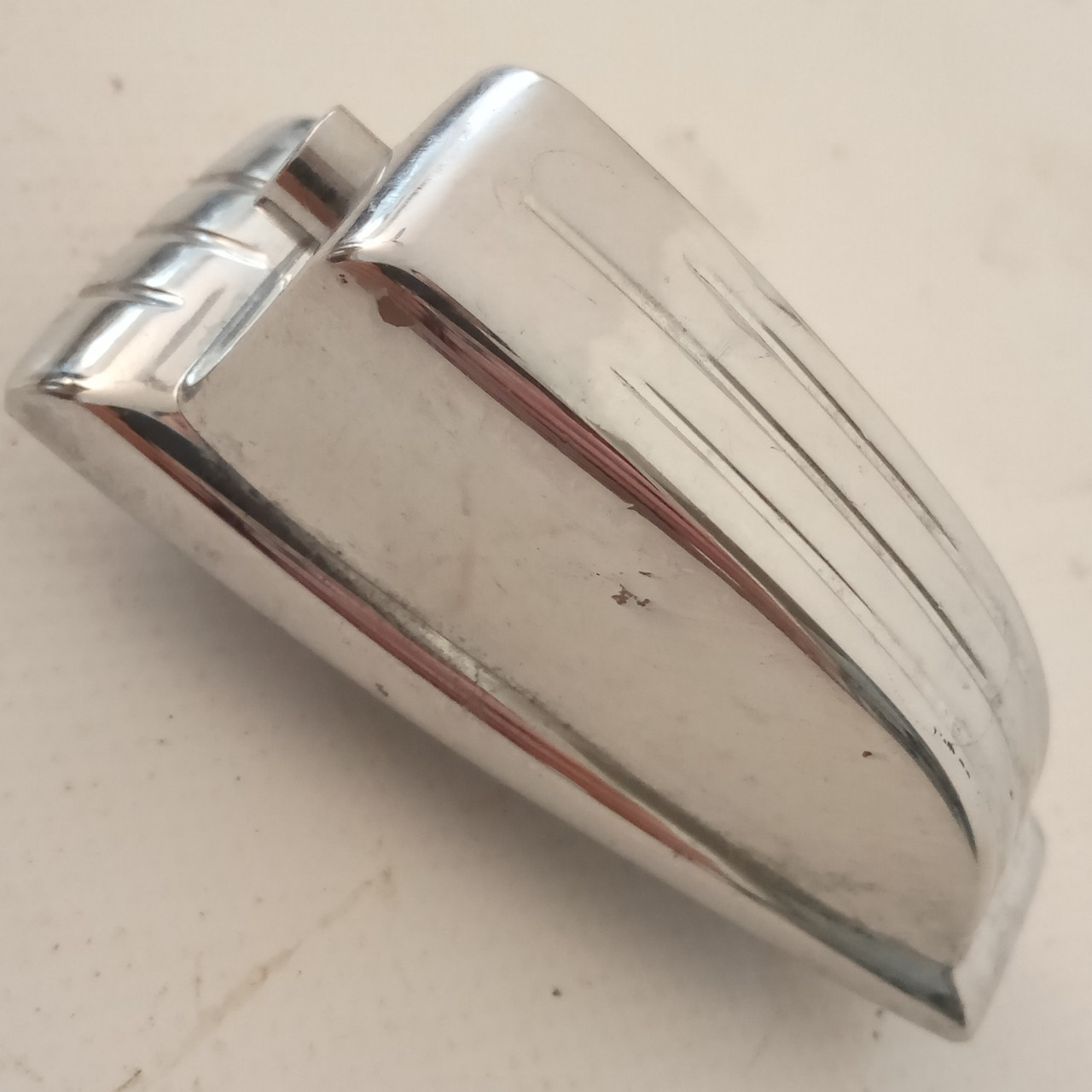 Ludwig 1+Bass/Floor Tom Drum Large Lug Chrome Vintage 70/80/90s Heavy Casting*EX — main photograph