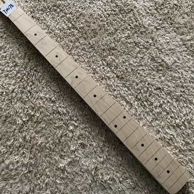 Maple Wood 4 String Bass Neck, 20 Frets Fingerboard Fretboard image 6