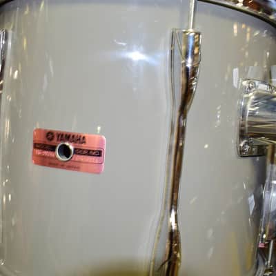 Yamaha Recording Custom 7-Piece Drum Kit, Silver w/ Hardware image 4
