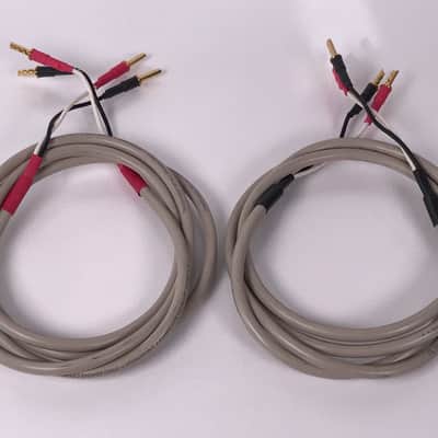 Transparent HP14-2 Speaker Cable 2x5.25ft. 14AWG Banana Terminations (Pair) image 7