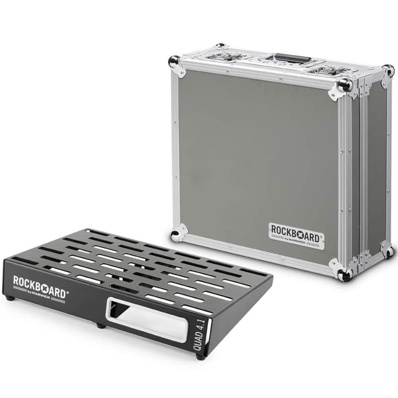 Rockboard QUAD-4.1-C Pedalboard with Flight Case image 1