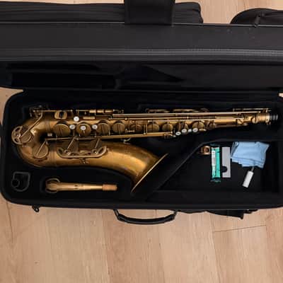 Eastman ETS652 52nd Street Bb Tenor Saxophone 2018 - Present - Aged Unlacquered Brass image 5