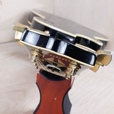 Burny RLC-60 Custom MIJ 1989 Black 1960 Reissue VH-3 PAF Pickups Vintage Made in Japan MIJ w/ Bag image 21