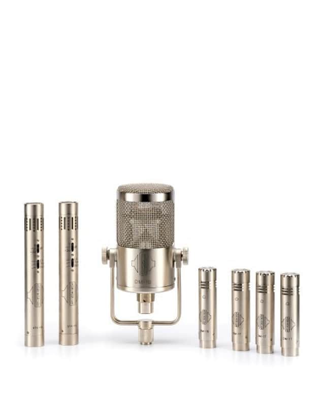 Sontronics DrumPack - 7x Piece Drum Microphone Set. Silver image 1