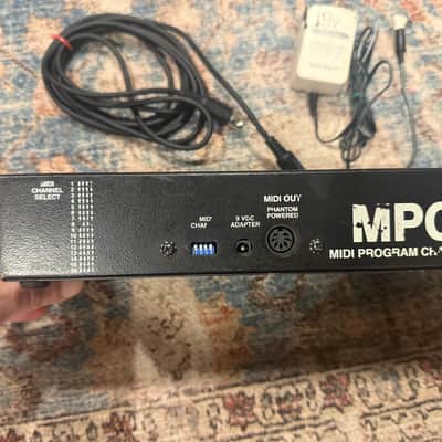 ADA A/DA MPC Midi Foot Controller Pedal 1980's -w/AC adapter + midi cable- Not working 100% image 5