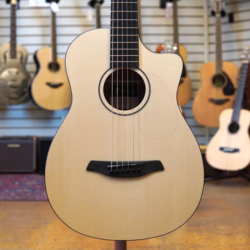 Furch Pioneer EM Engelmann Spruce/Mahogany Acoustic Travel Guitar w/Padded Gig Bag image 1