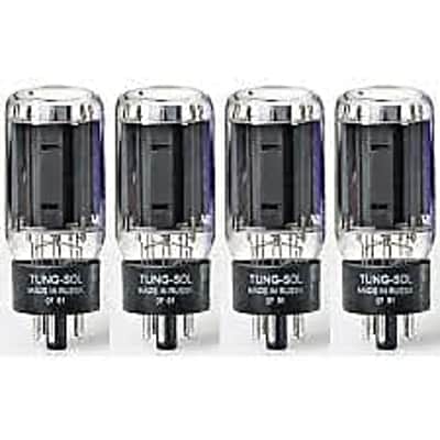 Fender '64 Custom Deluxe Reverb Tube Set featuring Tung-Sol Tubes image 1