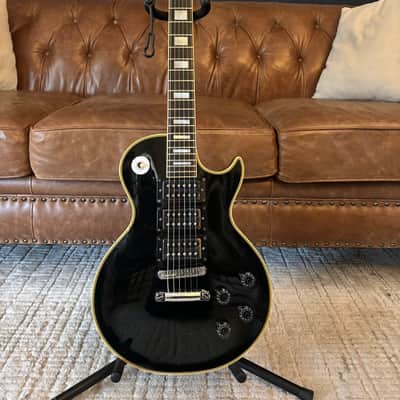 1977 Greco EG800PB Vintage 3 Pickup Custom Black Beauty Frampton Phenix, Japan Fujigen image 1