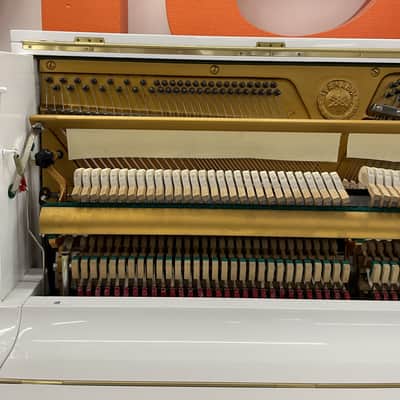 Yamaha PIANOFORTE VERTICALE U1 BIANCO + SILENT image 5