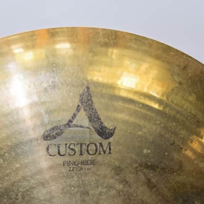Zildjian A Custom Ping 22" Ride Cymbal image 2