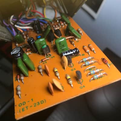 Boss OD-1 Overdrive Long Dash Black Label MIJ 1981 image 15