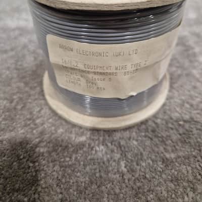 Arrow Electronics 16/0.2mm Equipment Wire Type 2 Grey 100 Metres - Durable Industrial Wiring - Excellent image 6