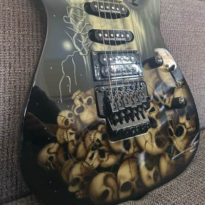 Jackson Pro Series DK2 2005 - "Pile O' Skulls" - Made in Japan image 2