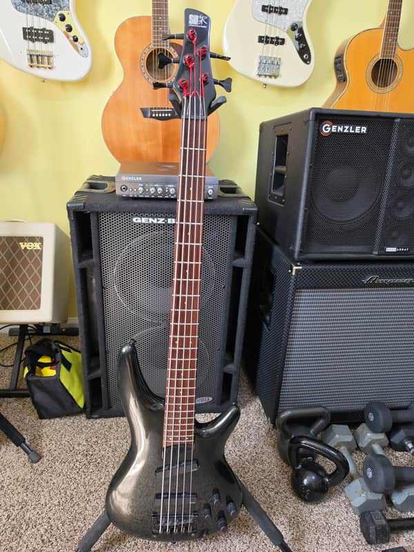 Ibanez SR-05 1990 - gloss dark green image 1