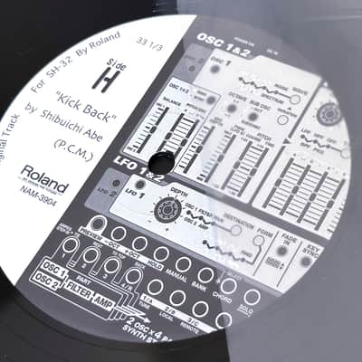 Official Roland SH-32 Promo 12" Vinyl // ULTRA RARE image 5