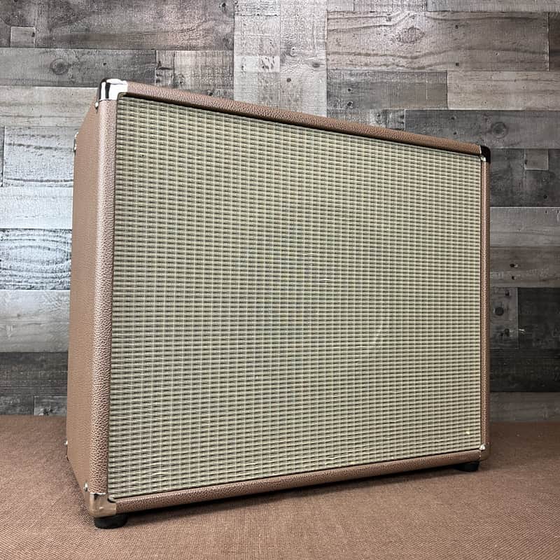 Mather 1x12 Guitar Cabinet *WGS 8 Ohm 12" British Lead Speaker* - Brown W/Cover image 1