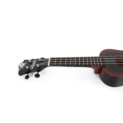 Octopus Academy Soprano Ukulele + Free Wooden Stand - Black Burst image 4